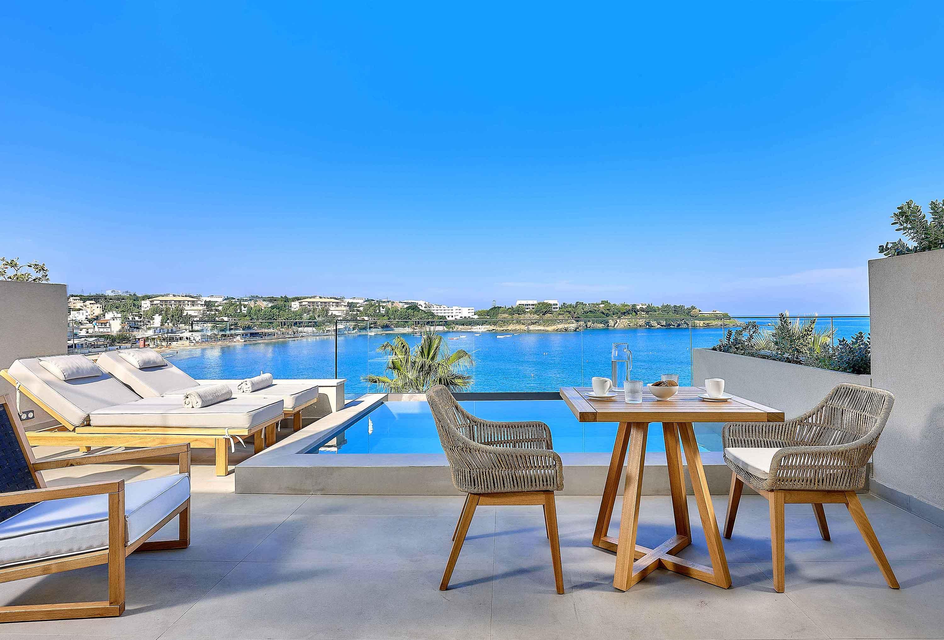 Castello Infinity Suites - Adults Only Agia Pelagia Eksteriør billede
