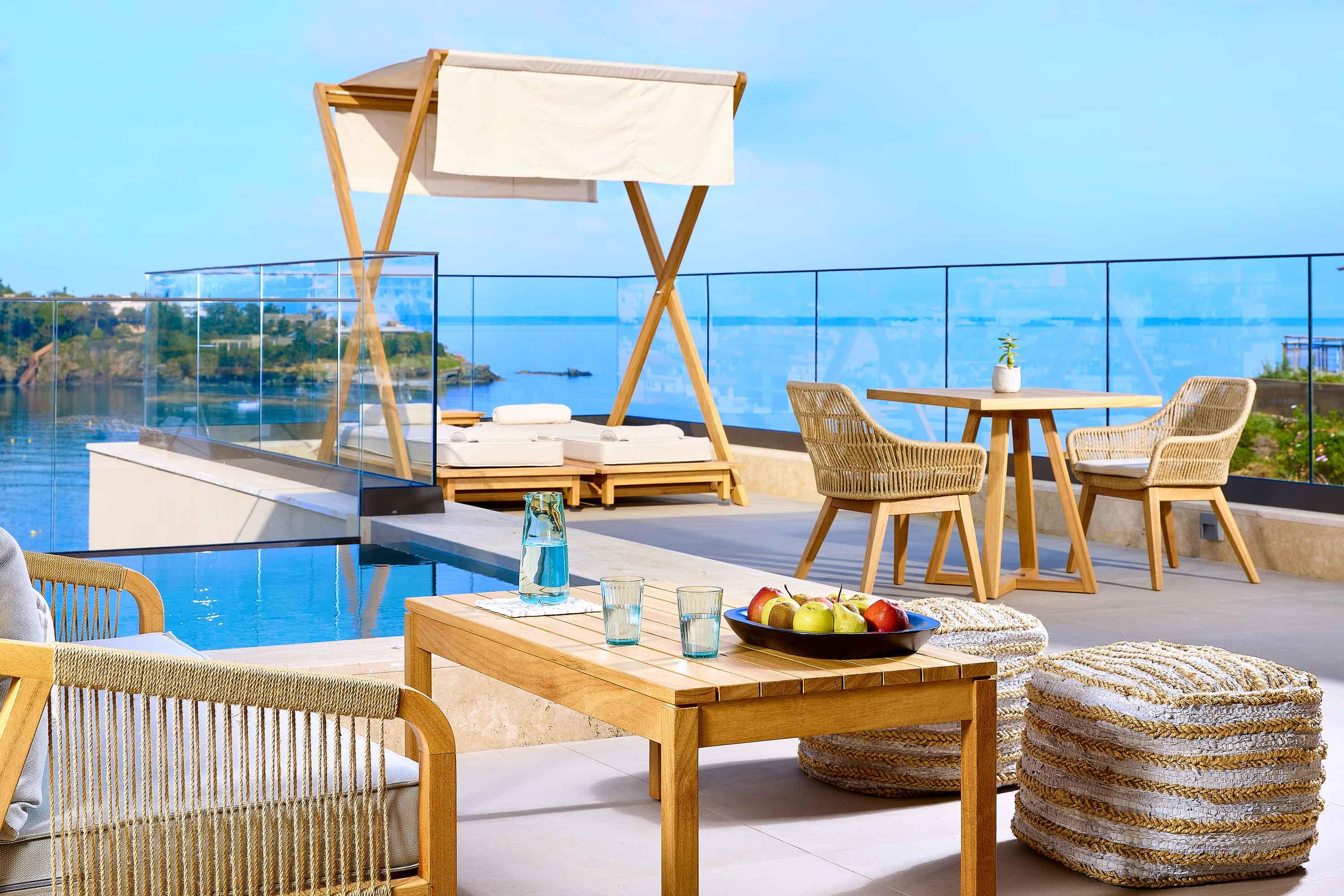 Castello Infinity Suites - Adults Only Agia Pelagia Eksteriør billede