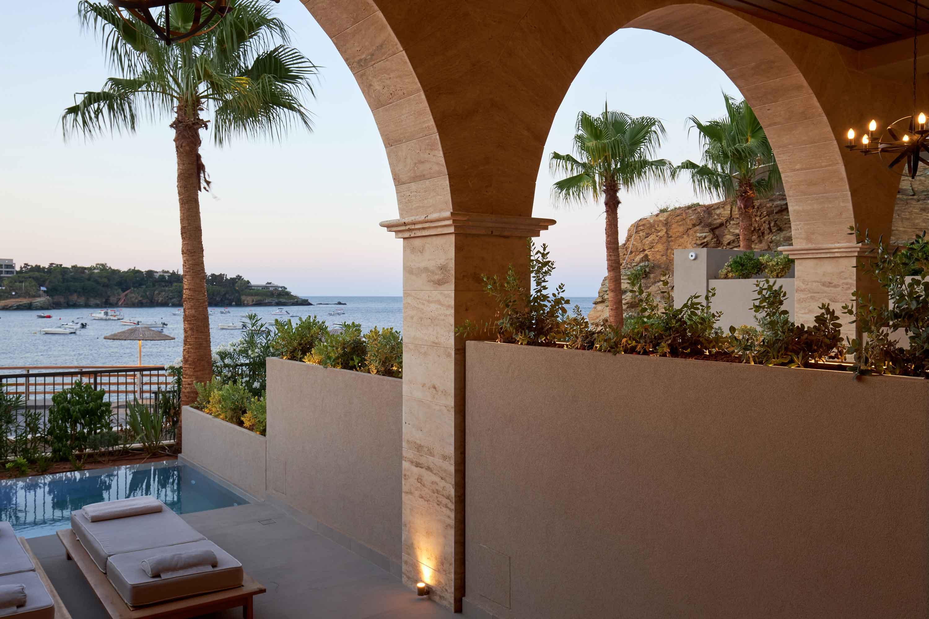 Castello Infinity Suites - Adults Only Agia Pelagia Eksteriør billede